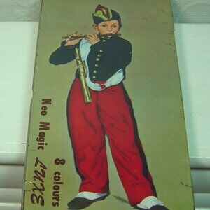 Vintage Neo Magic Luxe tin-Edouard Manet artwork-"The Fifer"--empty